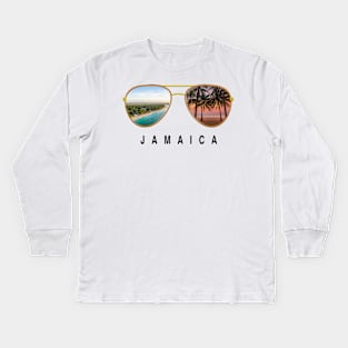 Jamaica Sunglasses Kids Long Sleeve T-Shirt